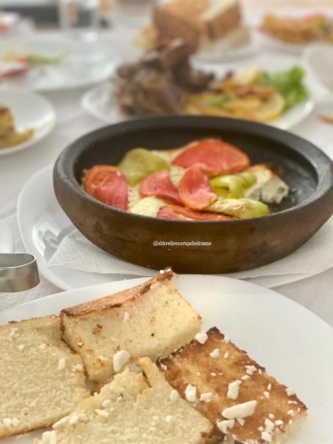 Shkreli Resort Qafeshtame Cudhi-Kamt ภายนอก รูปภาพ