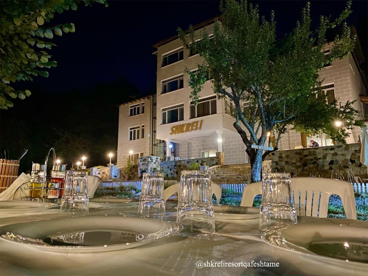 Shkreli Resort Qafeshtame Cudhi-Kamt ภายนอก รูปภาพ