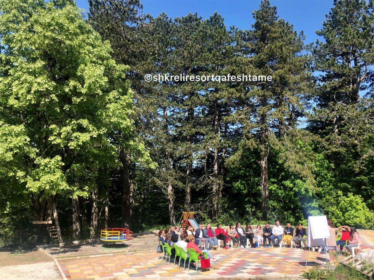 Shkreli Resort Qafeshtame Cudhi-Kamt ภายนอก รูปภาพ