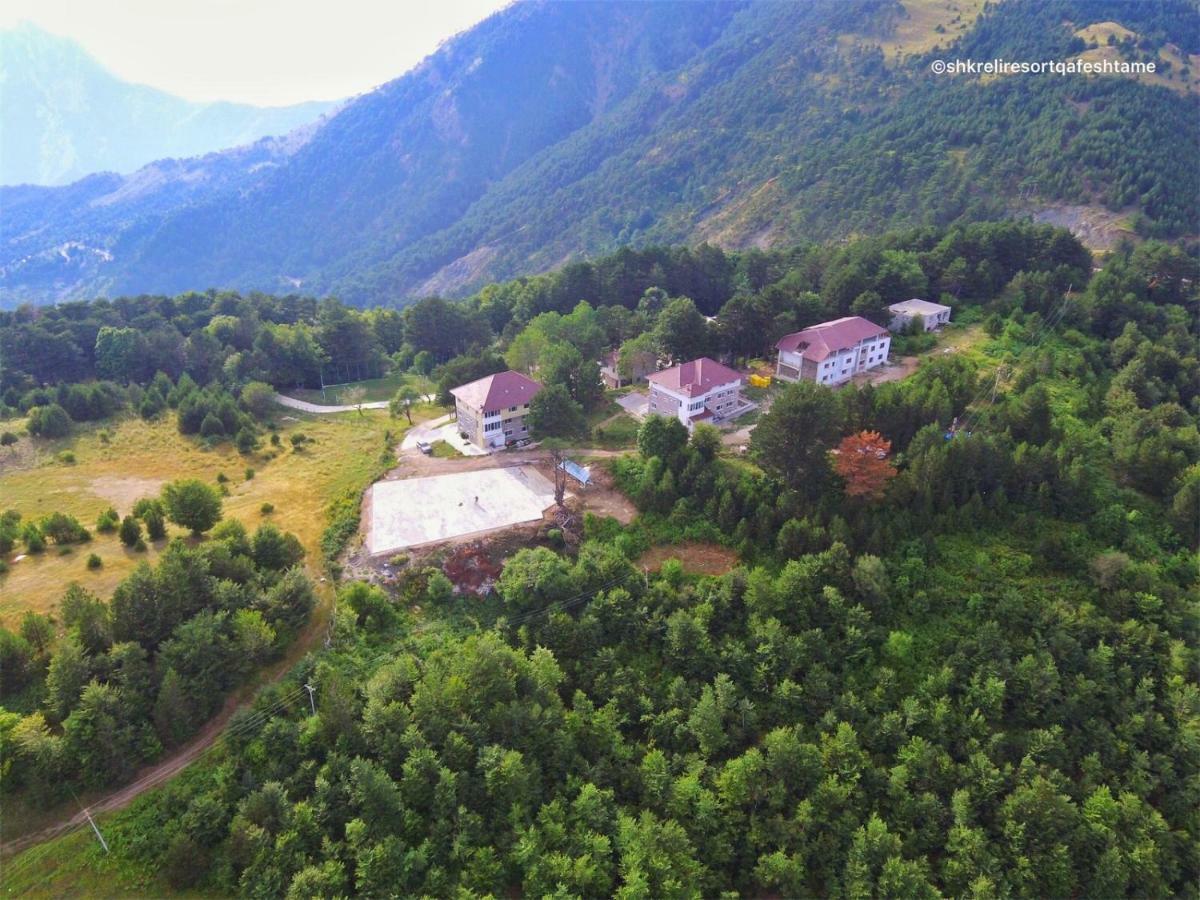 Shkreli Resort Qafeshtame Cudhi-Kamt ภายนอก รูปภาพ